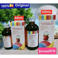 IROPLUS  Multivitamins  8.6K Sold -(Vitamin B-Complex+ Iron + Lysine + Buclizine HCI) -60,120 &amp;250mL