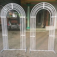 Nataya123 - Backdrop 5-Layer Oval Gate/ for Party & Engagement Decoration