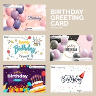 Greeting Card BIRTHDAY / Gift Card Birthday Greeting Card Aesthetic/ Birthday Greeting Card / Card B