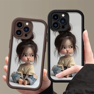 Pouting lips Soft TPU Phone Case for Redmi A1 2022 A2 A3 A5 4G 9 9A 9C 9T 10 10C 4G 5G 12 12C 12 13C