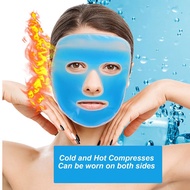 Cold Face Cover PVC Gel Ice Soft Skin Friendly Face Care Cooling หน้ากากร้อนและเย็น