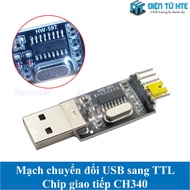 USB to TTL converter circuit CH340
