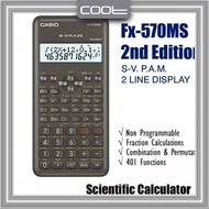 《2nd Edition 》Casio Calculator 570ms Calculator Scientific Calculator FX 570ms Kalkulator Saintifik 