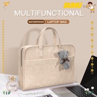 SUHU Sleeve Bag, Waterproof Breathable Laptop Bag,  Large Capacity Handbag 14 16 inch Briefcase Bag for //Dell/Asus/