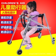 Children's walker, low-profile adult and elderly pushcart, disabled walker, aluminum alloy portable 