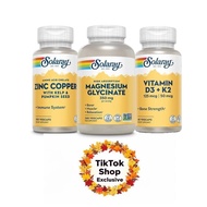 Winter Wellness Bundle (3 Pack includes: Magnesium Glycinate + Vitamin D3/K2 + Zinc Copper) Healthca