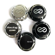 4pc 68mm Enkei Blakc Sticker Car Wheel Center Cover Hub Sport Center Cap Fit for Enkei Wheel