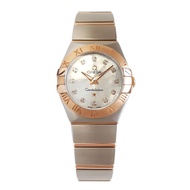 Omega Omega Constellation 18k Rose Gold Quartz Watch Ladies