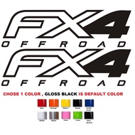 (2Pcs) F-150 FX4 Off Road Decals Ford bedside truck 2012 2013 2014 STICKER