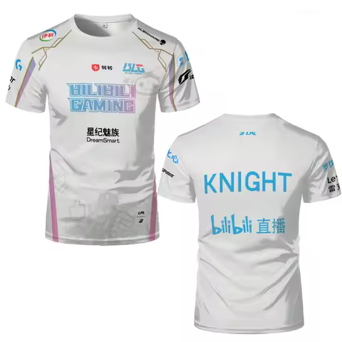 League of Legends BLG jersey electronic sports T-shirt LPL fan game support T-shirt suitable for bot