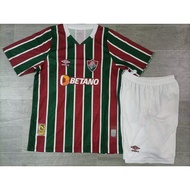 [Football jersey children's set] 24-25 Fluminense home jersey children's football jersey casual sports set can be customized