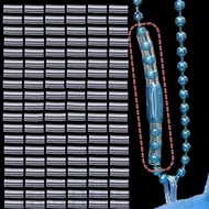 10/20/40Pcs Bead Chain Anti-lost Cover - DIY Jewelry Accessories - Keyring Protective Sleeve - for P