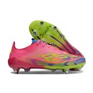 Ready Stock size:38-46  Messi F50 Elite SG laceless Men's Outdoor Knitted Football Shoes, “Yamal pin