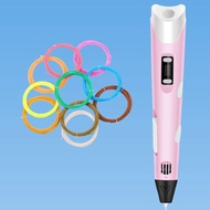 Children's 3D printing pen, graffiti pen, female students from three places20240425