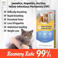Cassiel Pet FIP™ For Fever Weight Loss Red Eye Difficulty Breathing Abdominal Effusion For Cats & Ki