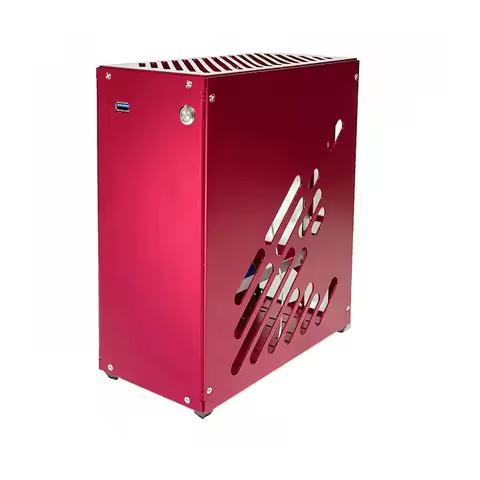 M34 All Aluminum 5.3L HTPC ITX Small Chassis Game Computer Case Support 205mm Graphics Card RTX4090 