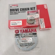 Chain kit Rantai Gear Gir Kit Set Yamaha YT115 - YT 115 ORIGINAL