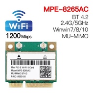 Intel 8265 HMW WiFi 5 Dual Band AC Wireless BT 4.2 Mini Pcie 2G 5G