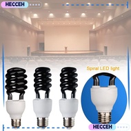 HECCEH UV Black Light, AC 220V Support Spiral LED light,  UV Light Ultraviolet Energy Saving CFL Bul