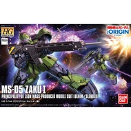 BANDAI HG 1/144 HGGTO MOBILE SUIT GUNDAM THE ORIGIN MSD GTO 009 MS-05 ZAKU I Plastic Model