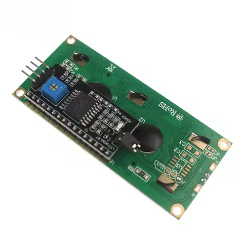 LCD1602 Module with IIC/I2C Interface 16x2 Yellow Green Backlight LCD Display 5V Level Conversion Mo