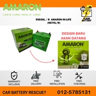 [ Installation Provided ] 95D26R | 95D26L | NS70 | NS70L ] Amaron Hi-life | Car Battery Bateri Keret