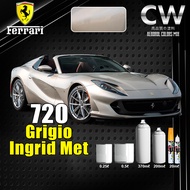[ FERRARI 812 GTS Grigio Ingrid Met 720 ] Crystal 2K Paint CW DIY Aerosol Cat Tin Spray Beige 浅金色