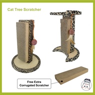 Cat Tree Scratcher / Pencakar Kucing/ High Quality Corrugated Scratcher