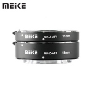 Meike Metal AF Macro Extension Tube Auto Focus Adapter ring set 11mm 18mm for Nikon Z Mount Z5 Z6 Z7 Z9 Z6 II Z7 II Z50