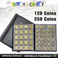 250 Coins Holders Professional Coin Collection Book For Cardboard Coin Flip Holder Album Koleksi Syi