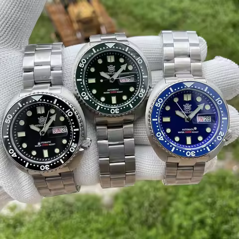 STEELDIVE Brand Classic Design SD1972 45mm Case Ceramic Bezel Sapphire Glass NH36 Automatic Movement