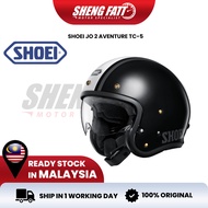 SHOEI JO2 AVENTURE TC-5 RETRO HELMET SHOEI OPEN FACE J.O 2 CLASSIC HELMET JO 2 SHENGFATT CAFE RACER
