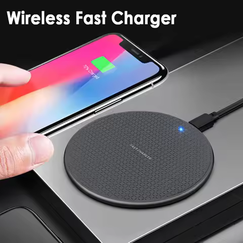 Universal Qi Wireless Charger 5W/10W Phone Charger Wireless Fast Charging Car Phone Charging Pad for