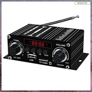 [L E U R] New Digital Bluetooth Amplifier 12V Home Car 2 Channel HIFI Sound Speaker FM Receiver Audi