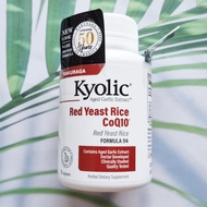 Kyolic® Aged Garlic Extract + Organic Red Yeast Rice Plus CoQ10 75 Capsules (Wakunaga)