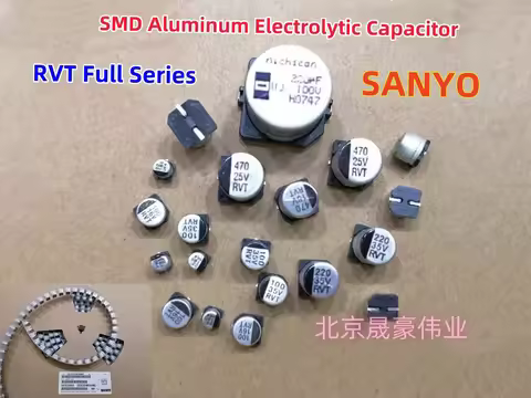 50pcs 35V10UF 22UF 33UF 47UF 100UF 220UF 330UF 470UF 35V SMD Aluminum Electrolytic Capacitor Series:
