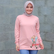 Kaos Jundo Terbaru Kaos Wanita Jumbo Kaos Ibu - Ibu Kaos Lengan Panjang Kaos Tunik Kaos Seragaman Tr