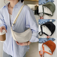 Dumpling Bag Crossbody Unisex Fashion Messenger Bag Waterproof Shoulder Bag with Adjustable Strap