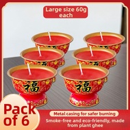 Lucky Smokeless Festival Candle 8 Hours