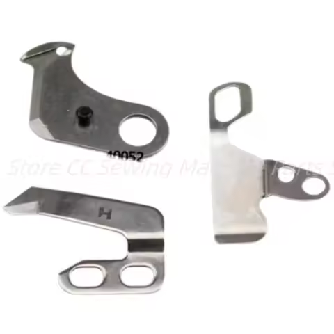 Strong H Movable/Fixed Knife For JUKI DDL-9000 8700-7 Needle Sewing Machine Thread Trimmer Cut Blade