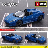 Bộ Sưu Tập Xe Mô Hình Đúc Bburago 1:64 Ferrari Series - SP3 812 ENZO F40 F12TDF SF90 458 Đồ Chơi Quà