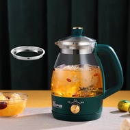 1L Electric Kettle Heatresistant Glass Tea Infuser Pot With Filt