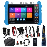 WANLUTECH IP Camera Tester, Security Camera Tester 7inch Touchscreen DMM OPM VFL TDR Function Suppor