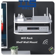 (TTS MALL) Rak Kayu Gantung Dinding Wifi Astro DVD Rack TV Box Shelf Wall Mount Router Bracket DVD P