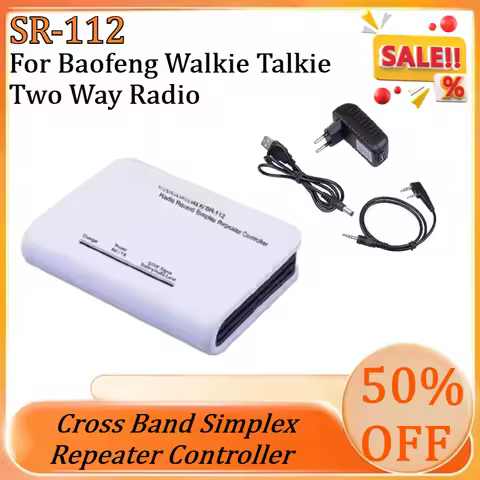 New SR-112 Cross Band Simplex Repeater Controller for Baofeng Walkie Talkie Two Way Radio