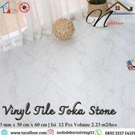 lantai vinyl tile motif marmer dan motif stone | lantai vinyl toka 3 mm