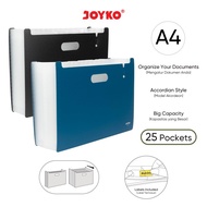 Expanding File Folder Organizer Joyko EF-7A4 25Pockets