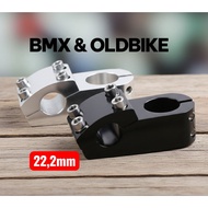 22.2mm CNC aluminum BMX bicycle Stem Fixie Commuter minivelo universal Bicycle Accessories