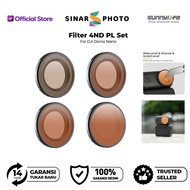Sunnylife Lens Filters Combo for DJI Osmo Nano 4ND-PL ON-FI079-4P - ND Filter for DJI osmo Nano- Fil