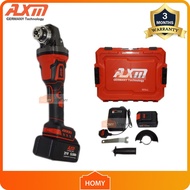 AXM AXM-4 CORDLESS ANGLE GRINDER C/W 2 PCS BATTERY & CHARGER